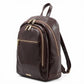 Perth 2 Compartments leather backpack