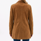 Women's  Camel Suede OverShirt